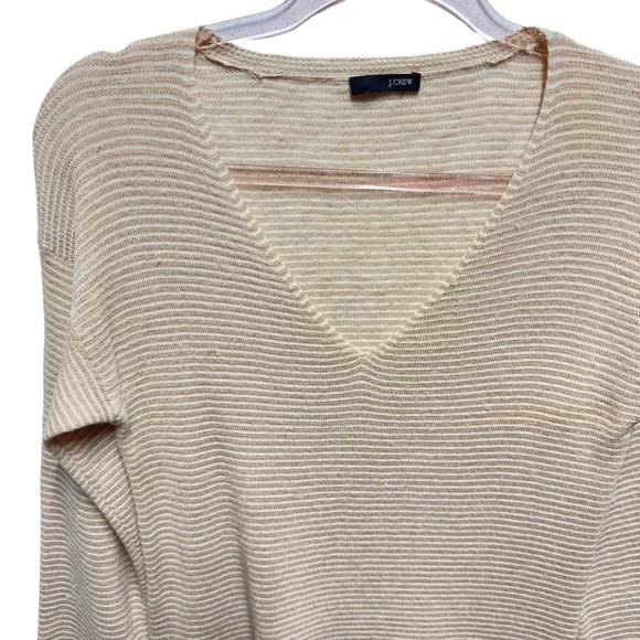 J. Crew Linen Knit Sweater - Picture 3 of 7